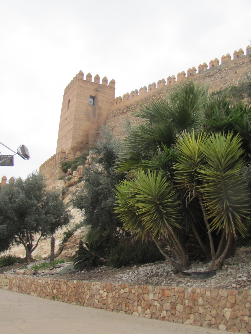 Eine Burg und Festung in Almeria