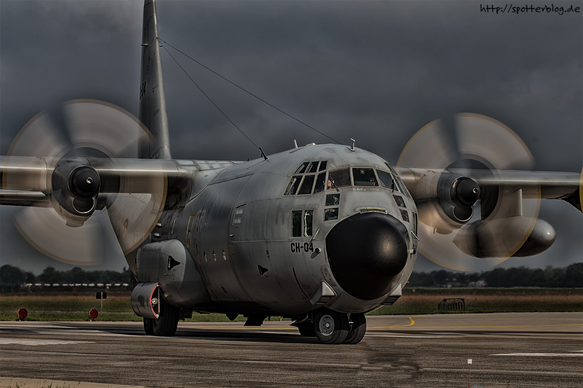 Eine C-130 in Volkel