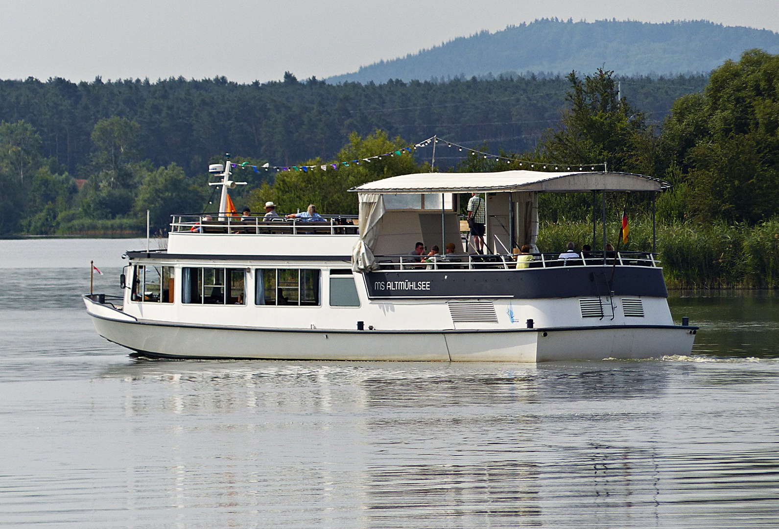 Eine Dampferfahrt macht Spass