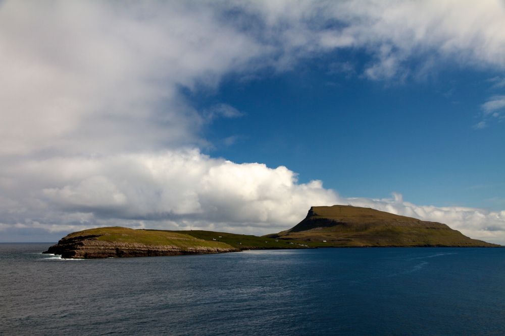 Eine der Färöer Inseln
