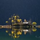 Eine der Inseln im Eibsee