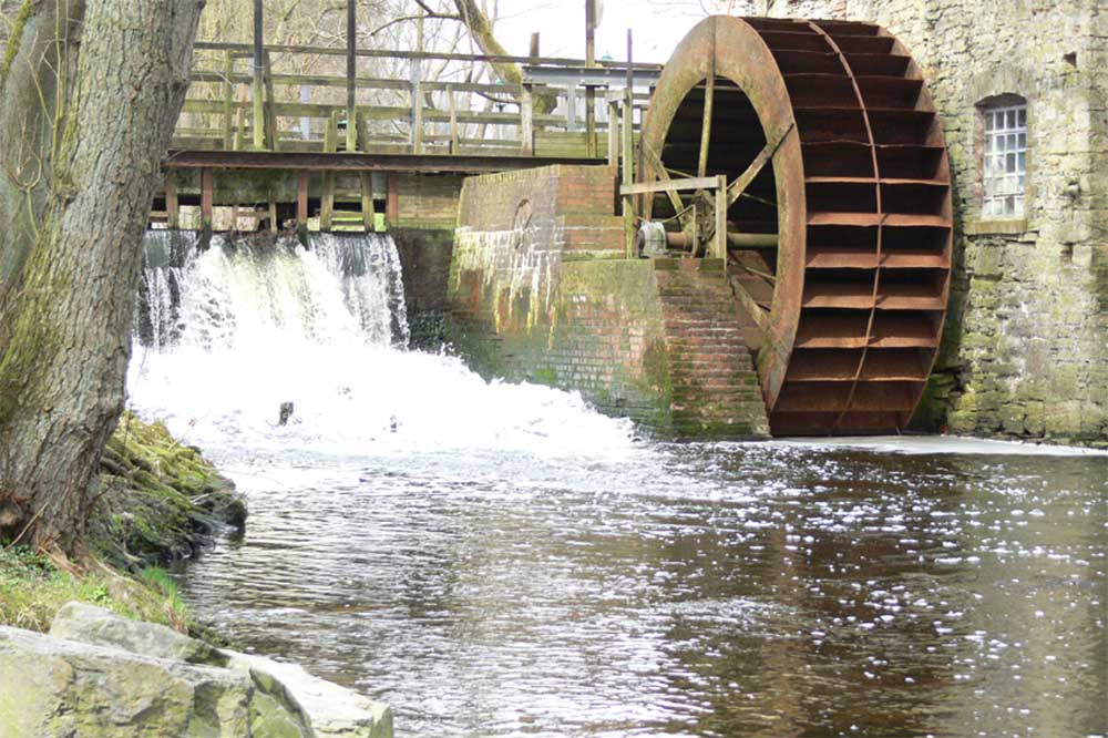 Eine der Letzten aktiven Wassermühlen