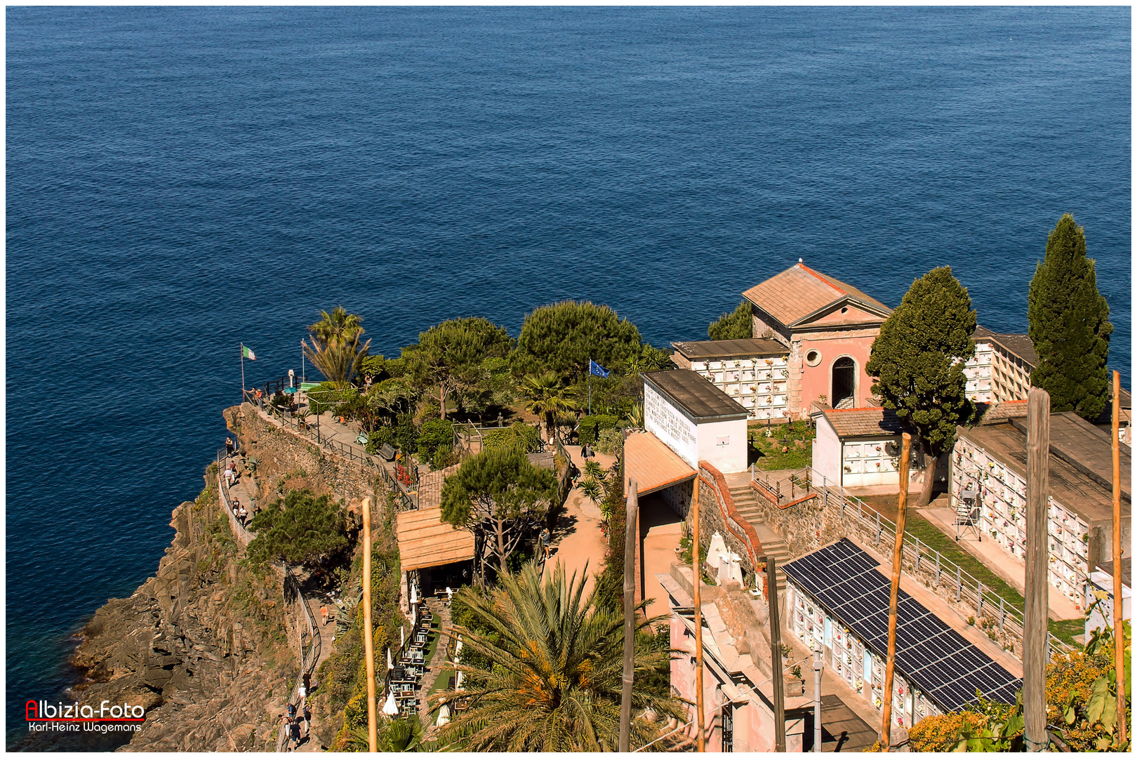 Eine der ruhigsten Stellen in Manarola