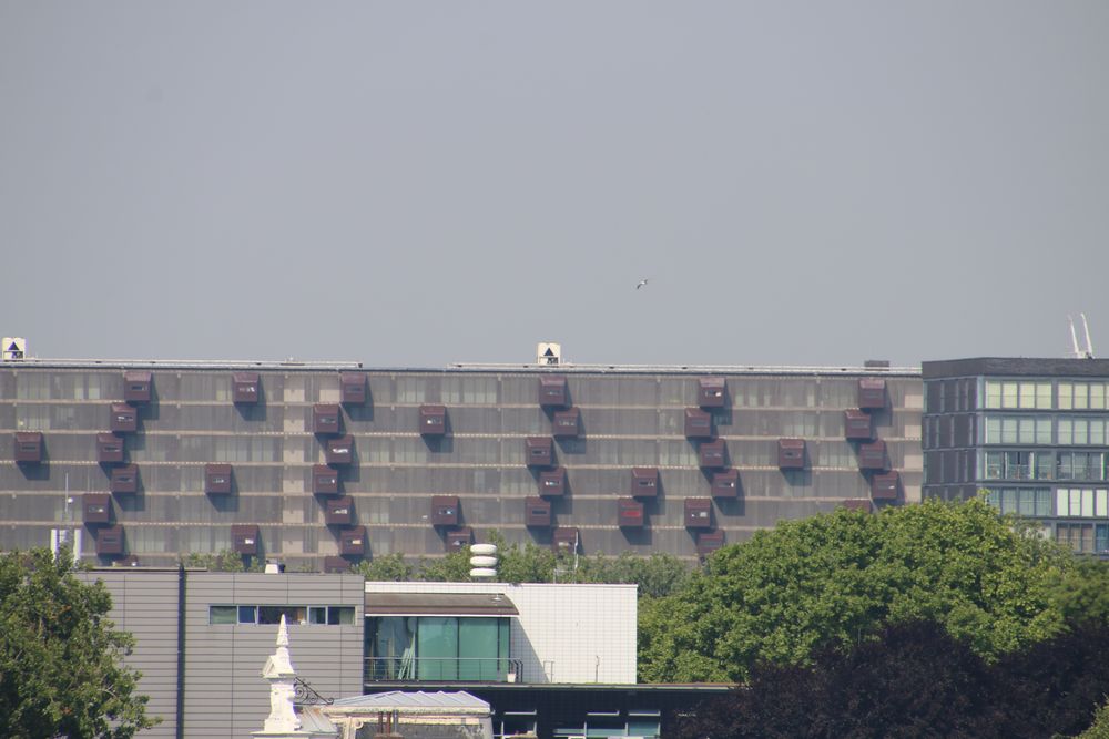 Eine der ungewöhnlichsten Häuser in Rotterdam