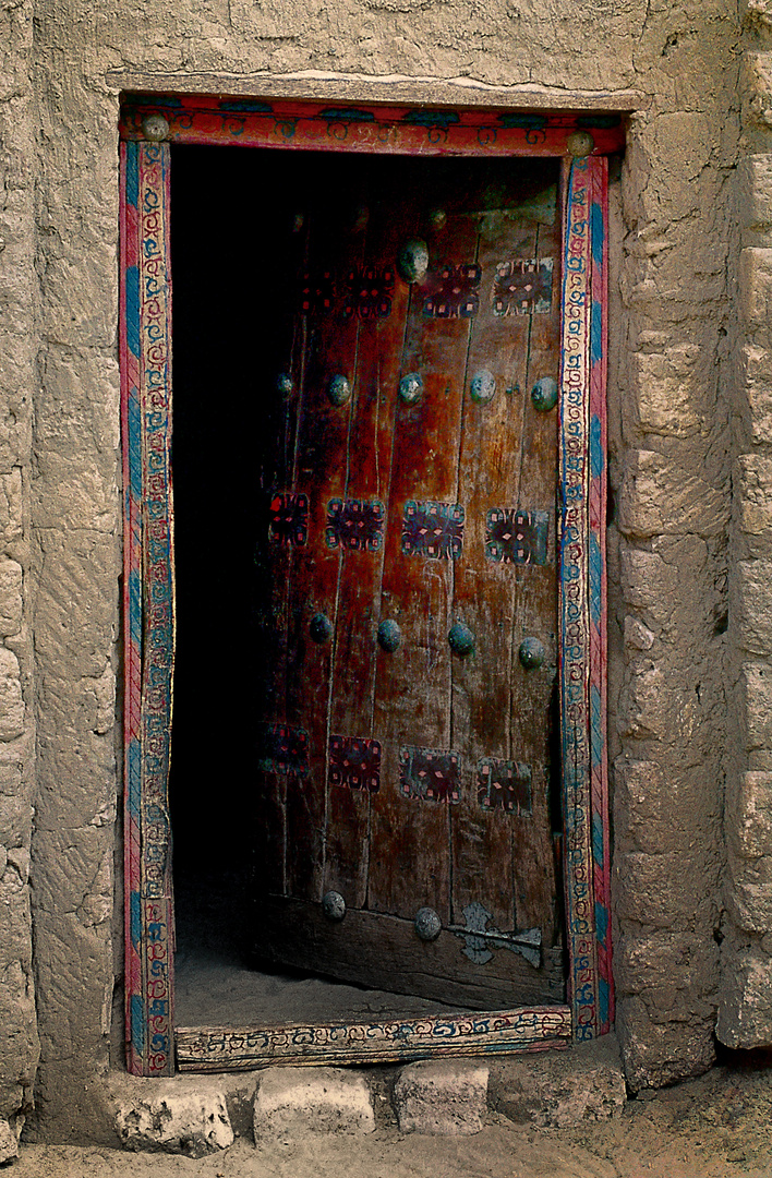 Eine der unzähligen Türen von Timbuktu