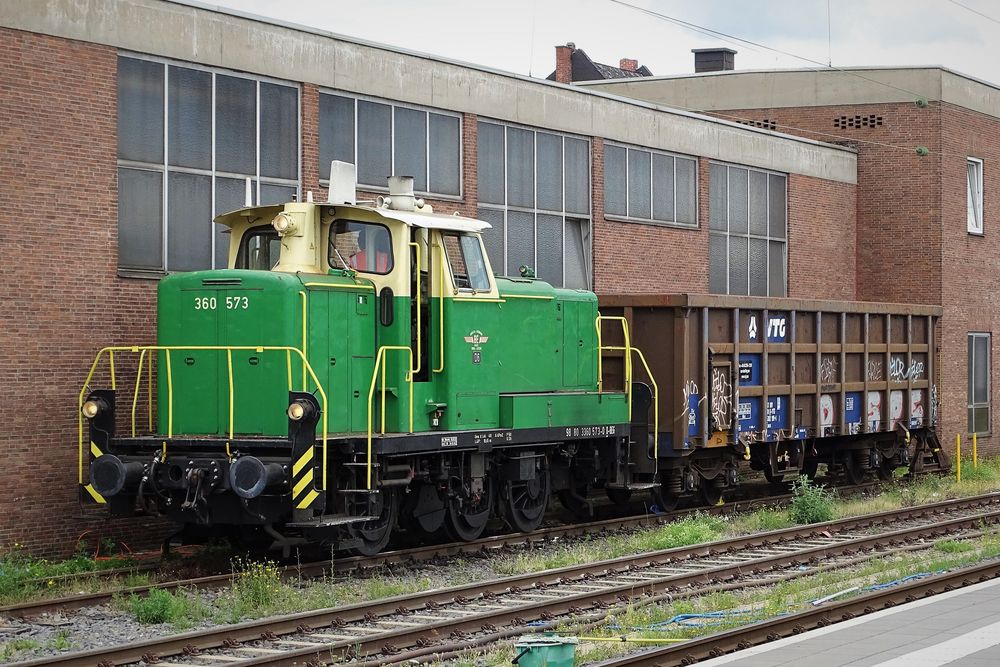 eine Diesellokomotive 