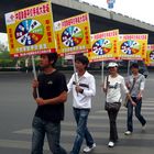 Eine dieser beeidruckenden 1. Mai-Demonstrationen in China