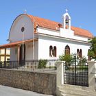 Eine Dorfkirche auf Kreta.