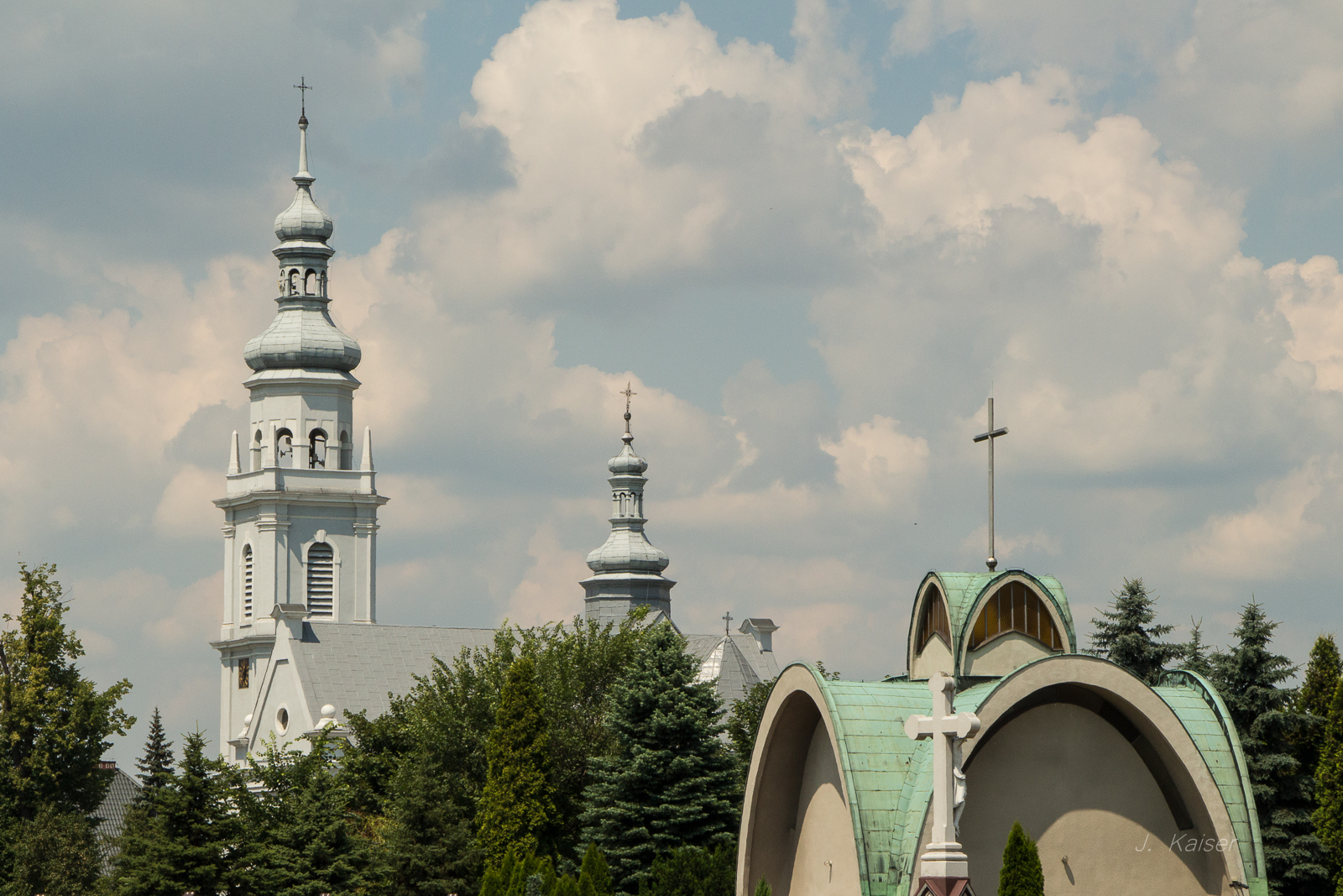 Eine Dorfkirche/Polen/Schlessien