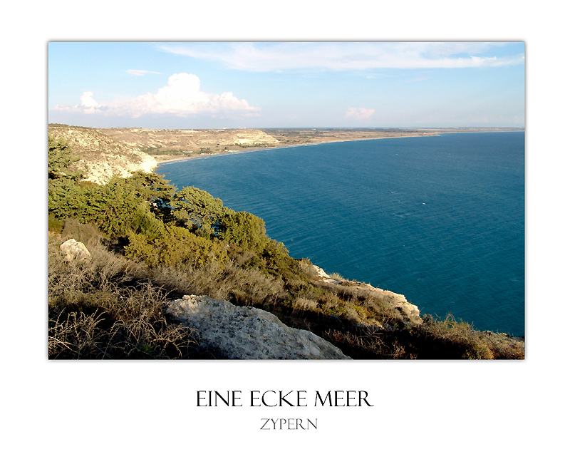 Eine Ecke Meer