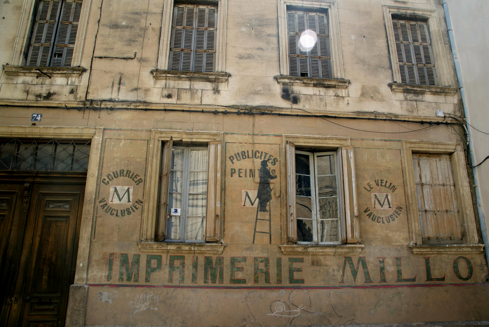 Eine Ehemalige Buchdruckerei in Avignon