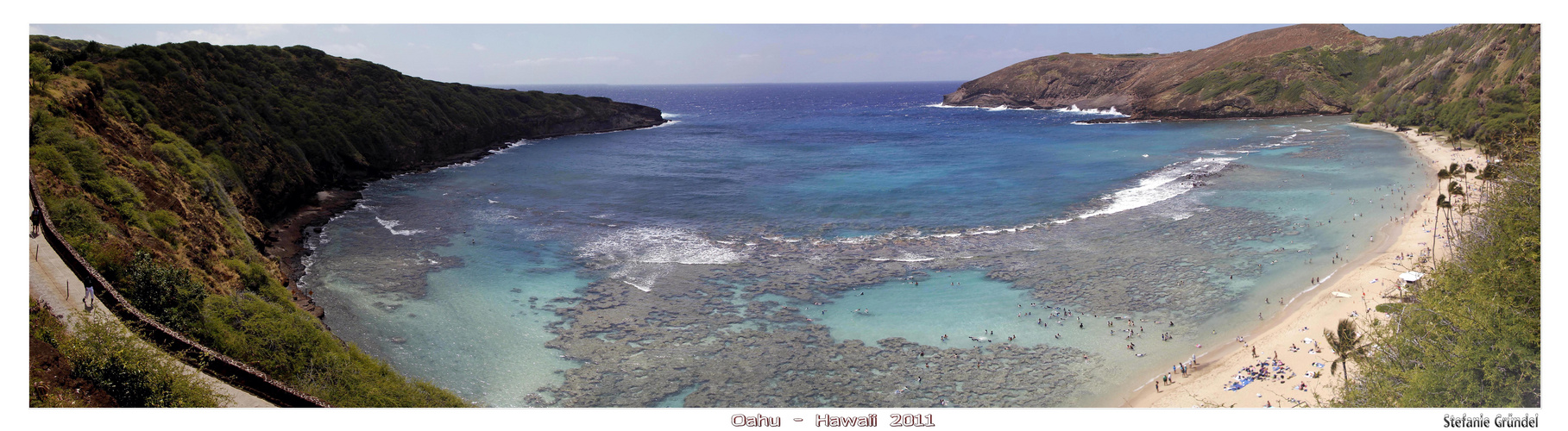 Eine einladende Bucht auf Oahu - Hawaii