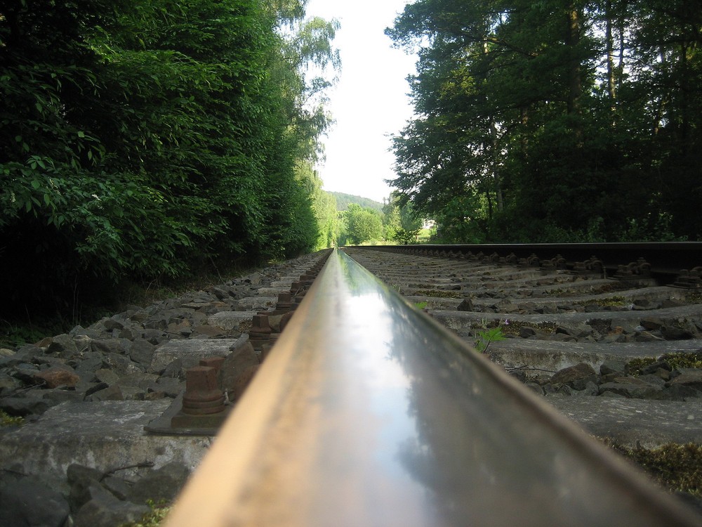 Eine Einschienenbahn