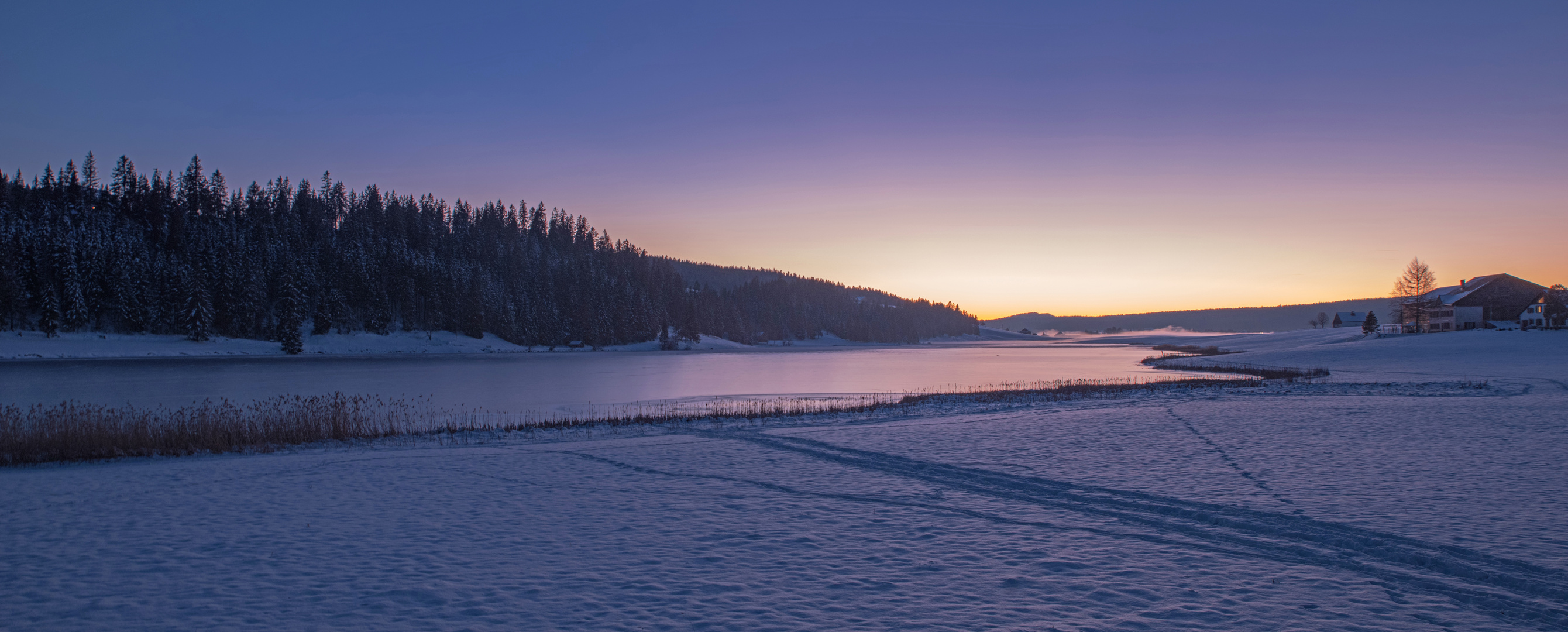 Eine eiskalte Nacht kündigt sich an