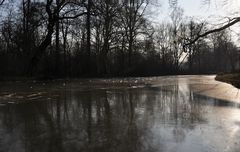 Eine eiskalte Spiegelung