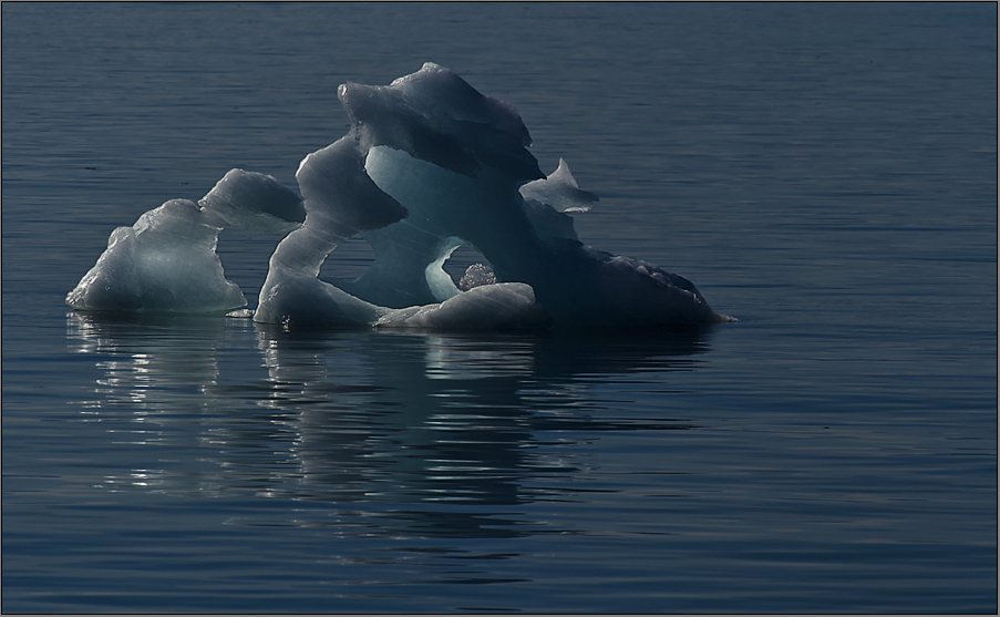 eine eisskulptur