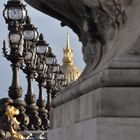 eine etwas andere Teilansicht Pont Alexandre III, Paris 