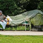 eine Existenz im Wiener Stadtpark