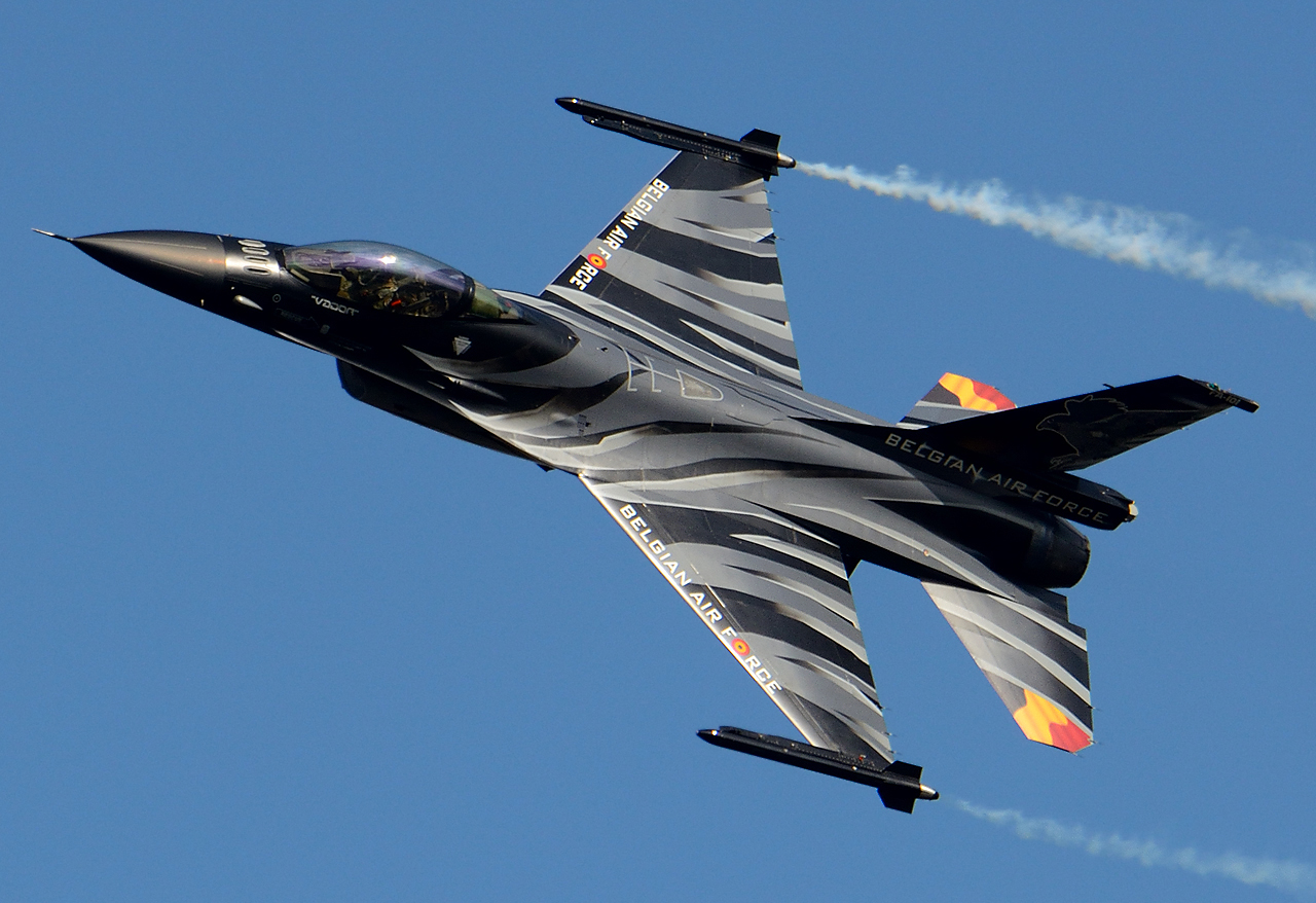 Eine F-16 Fighting Falcon