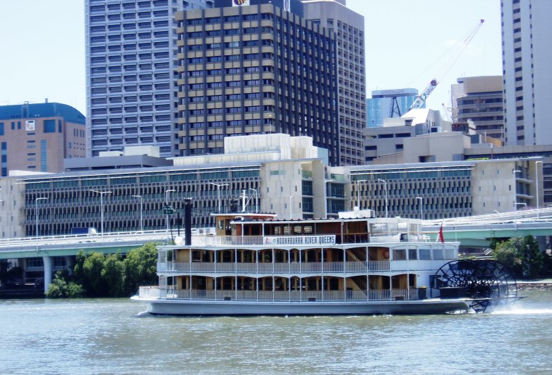 Eine Fahrt auf dem Brisbane River