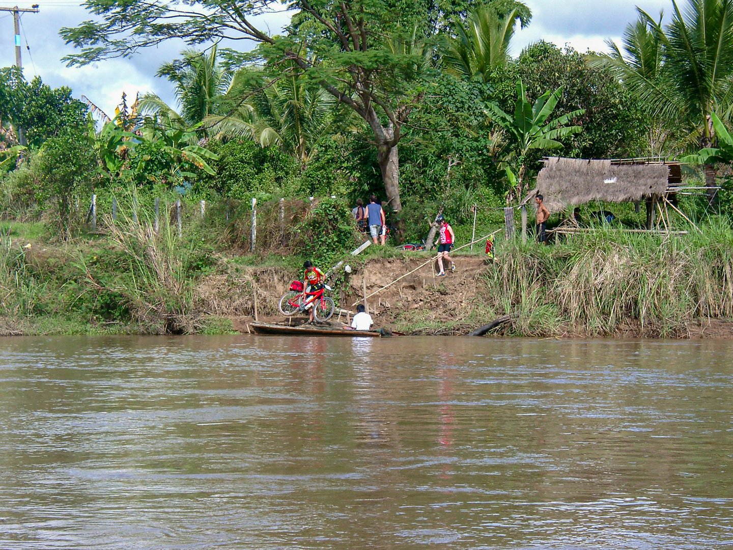 Eine Fahrt auf dem Mekong