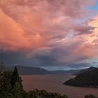 eine fantastische Abendstimmung über dem Lago Maggiore