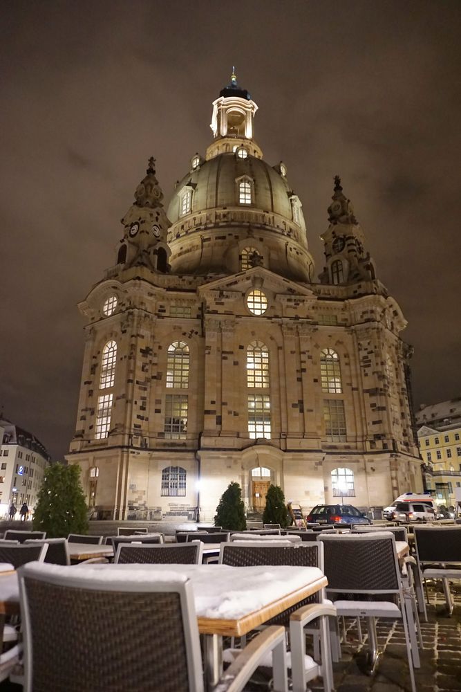 ...eine fast-Frühlingsnacht in Dresden