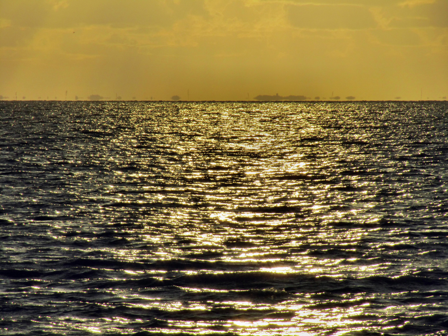 Eine Fata Morgana an der deutschen Nordseeküste?