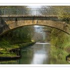 eine feine Kanalbrücke in Burgund 