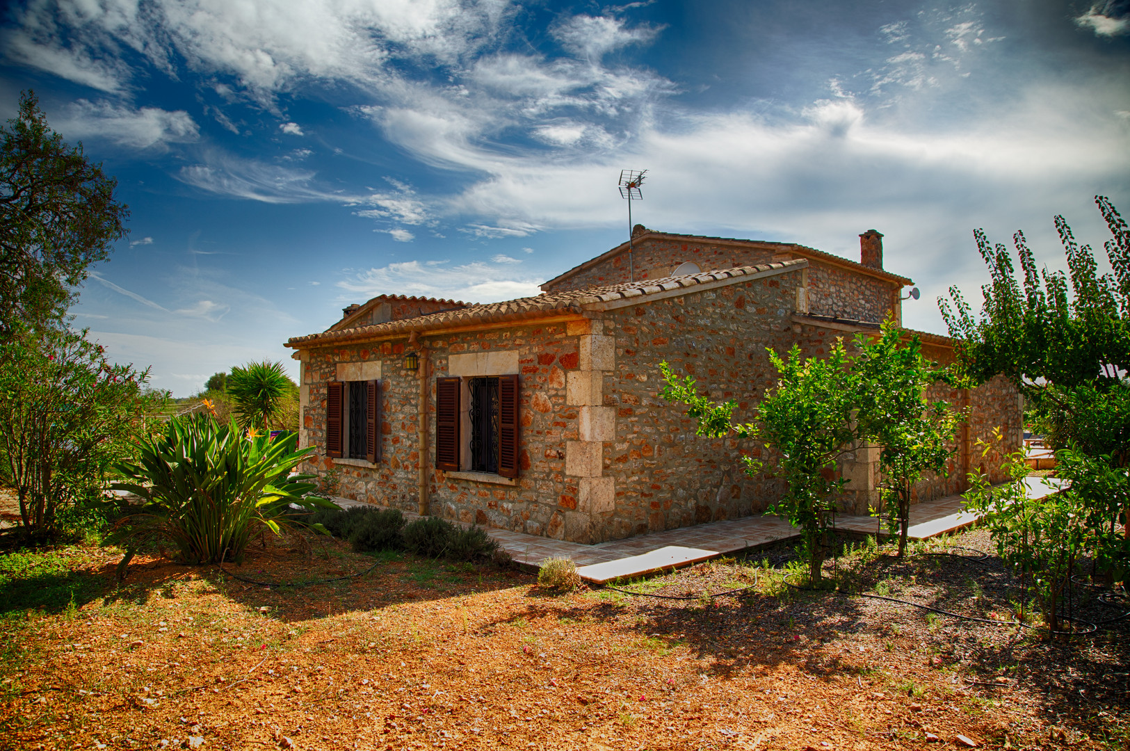 Eine Finca auf Mallorca