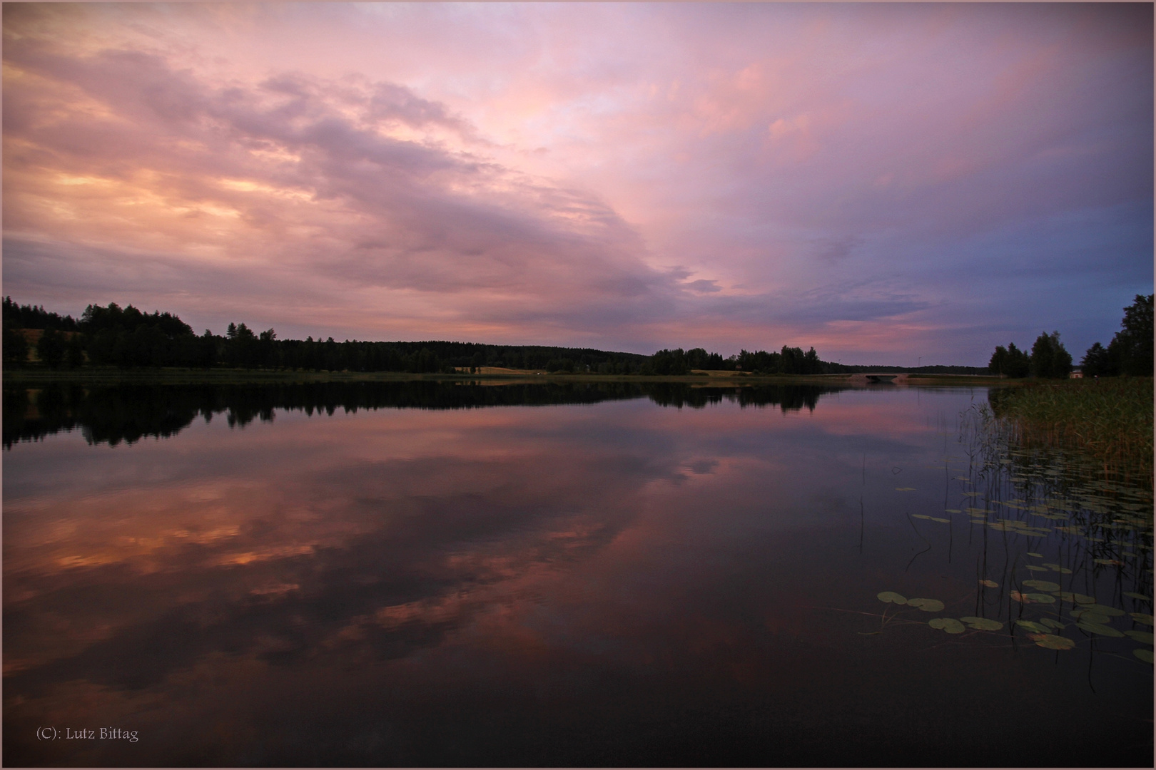 Eine finnische Sommernacht Foto &amp; Bild | sommer, wolken, nacht Bilder ...