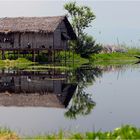 Eine Fischerhütte im Inle-See