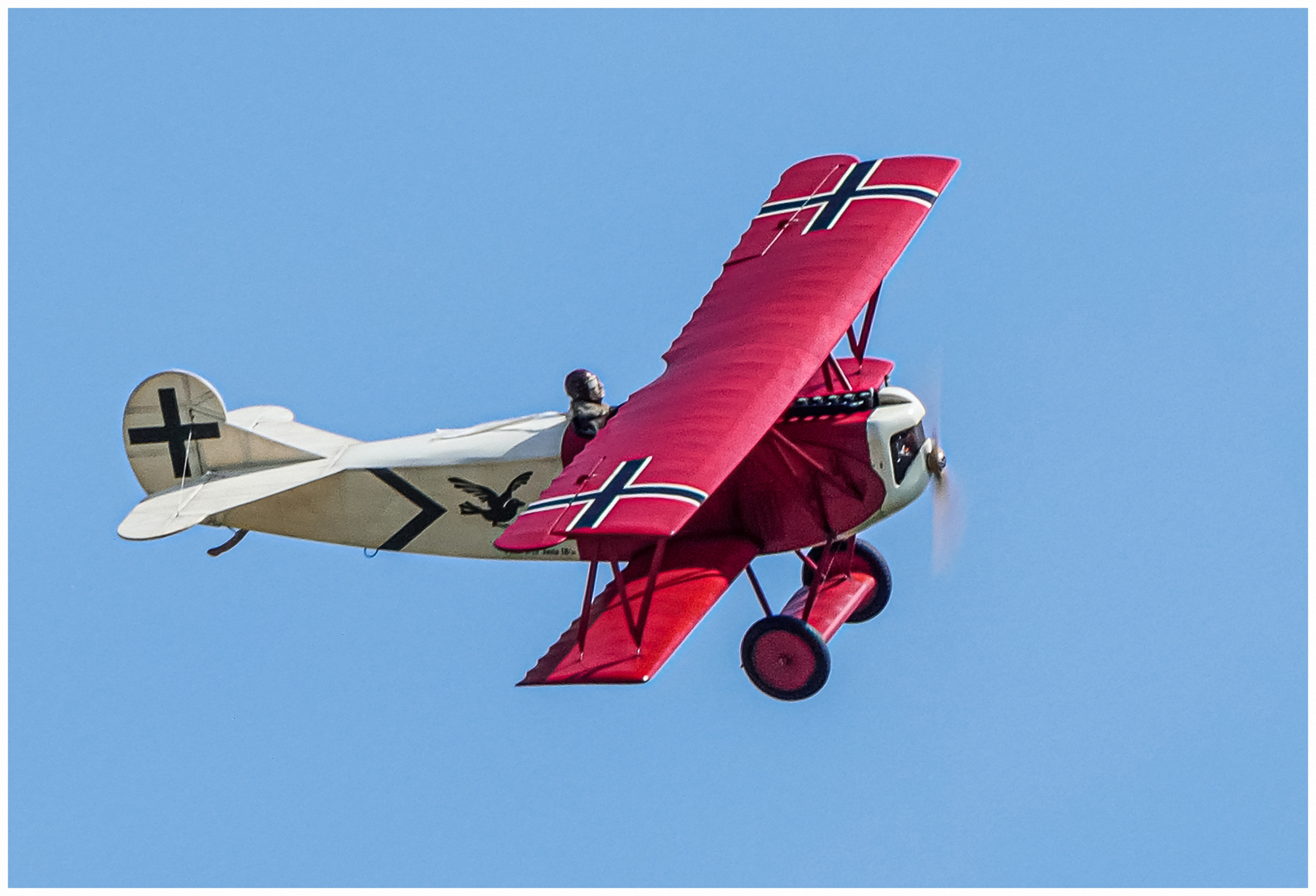 Eine Fokker über Trebur !