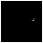 Eine Frage der Perspektive (3): Venus und Luna, von der Erde aus gesehen