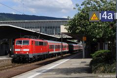 Eine Frankfurter 111 in Heidelberg