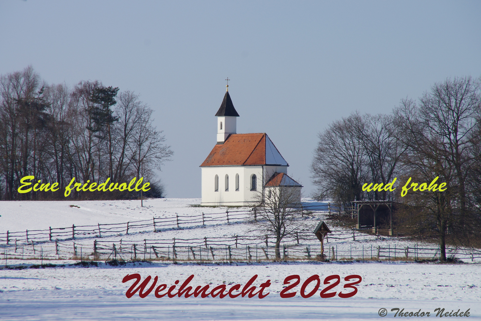 Eine friedvolle und frohe Weihnacht 2023