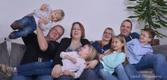 Eine fröhliche Familie....