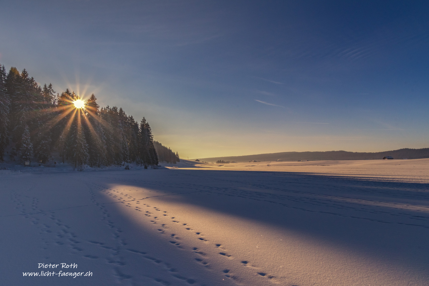 Eine frostige Nacht steht bevor