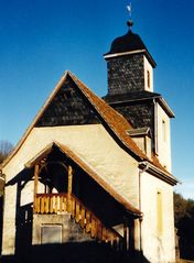 Eine für Ostthüringen typische Dorfkirche