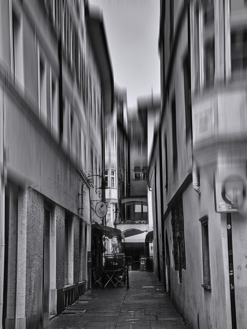 Eine Gasse in Bozen