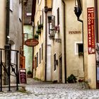 Eine Gasse in Ceský Krumlov