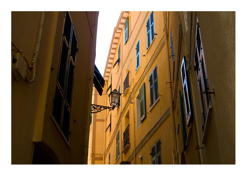 Eine Gasse in Cinque Terre