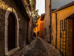 Eine Gasse in Malcesine