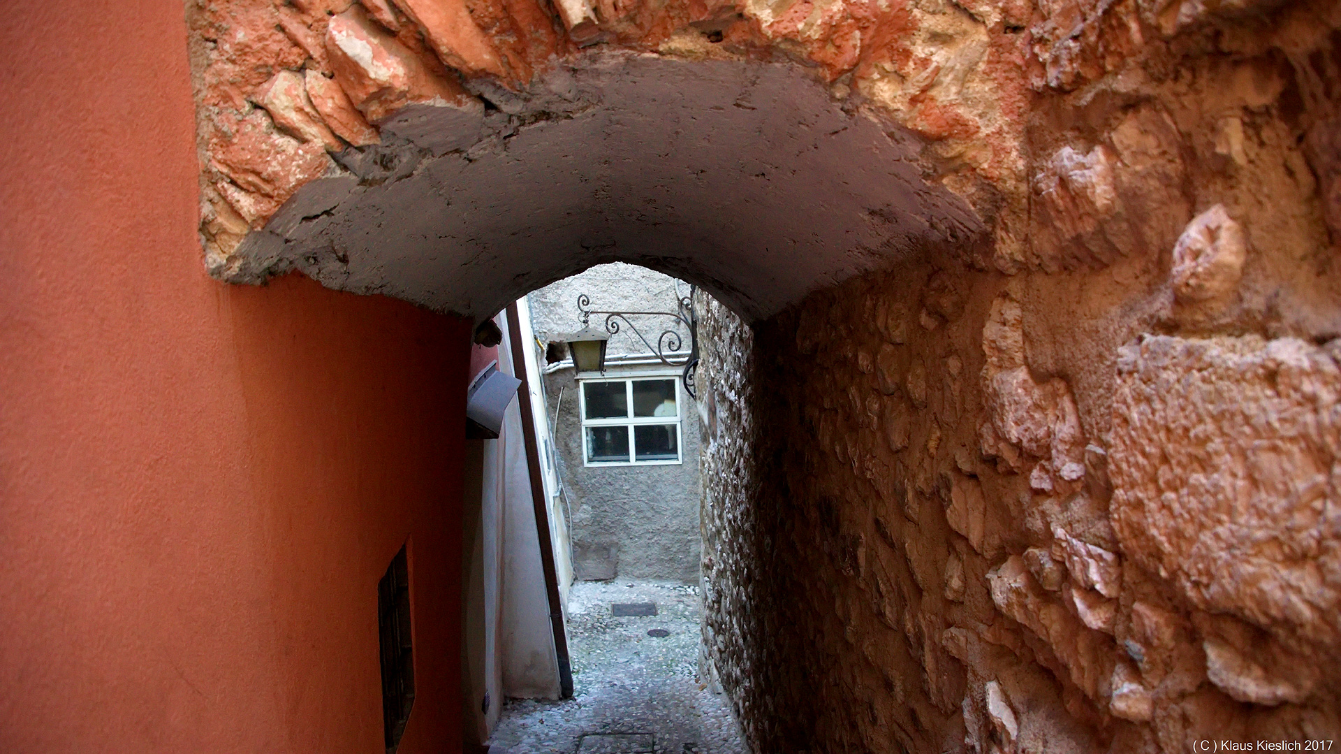 Eine Gasse in Malcesine