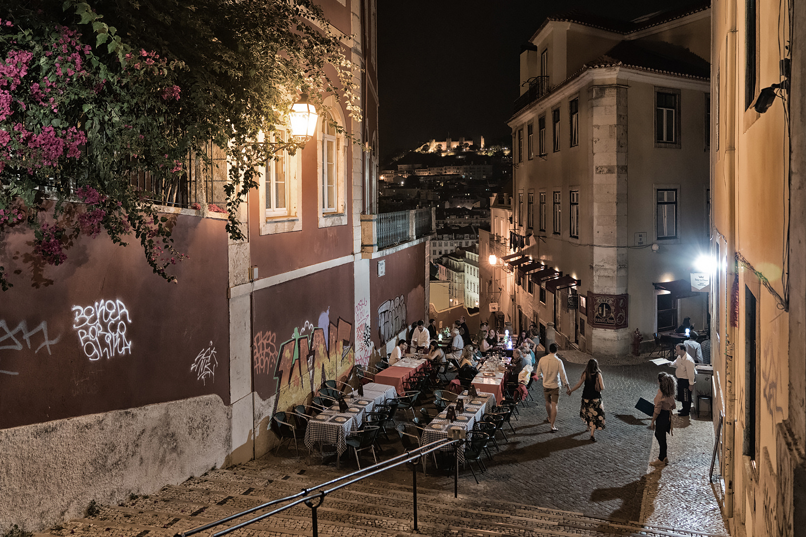 Eine Gasse in Porto