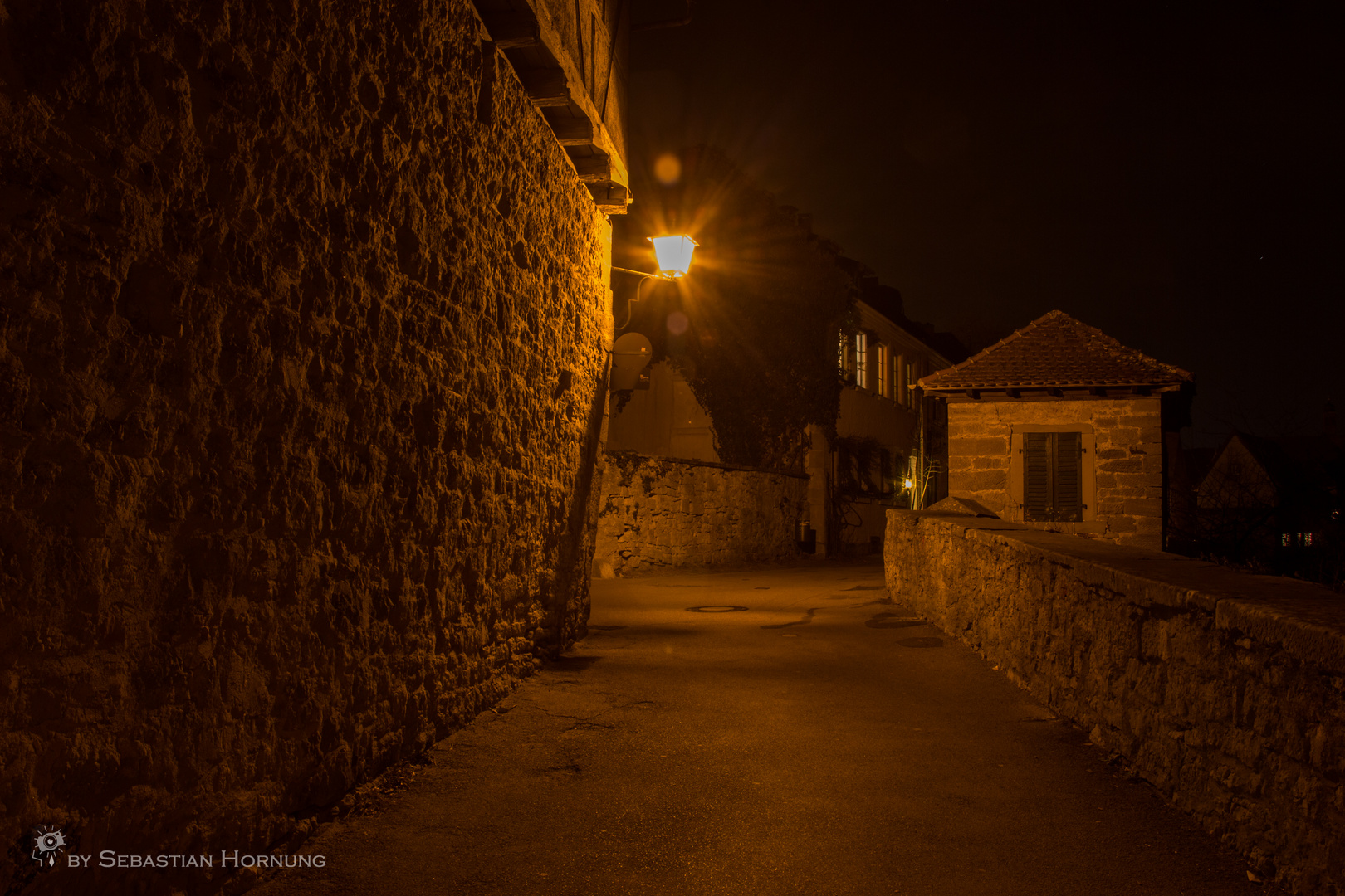 Eine Gasse in Rothenburg o. d. T.