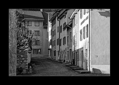 Eine Gasse in St. Ursanne