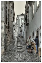 Eine Gasse in Tavira