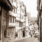 eine Gasse in Tübingen