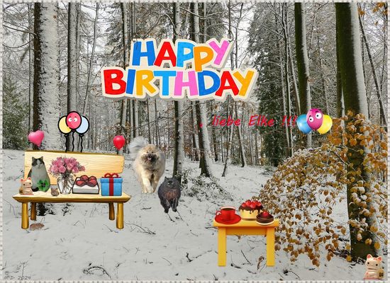 Eine Geburtstagsfete ...